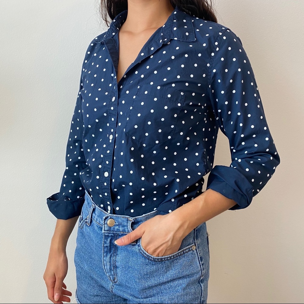 Gap Polka Dot Blouse